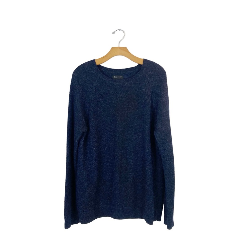 Barneys New York Blue Crewneck Sweater XL